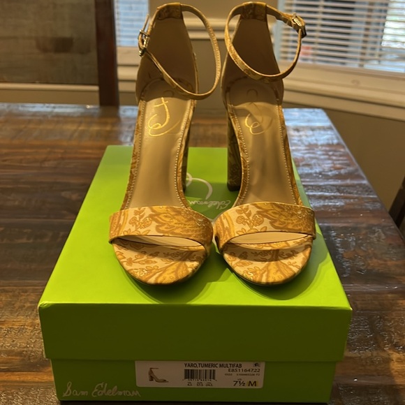 Women Sam Edelman Yaro, Tumeric Heel size 7 1/2 (24.5cm) - Picture 2 of 8